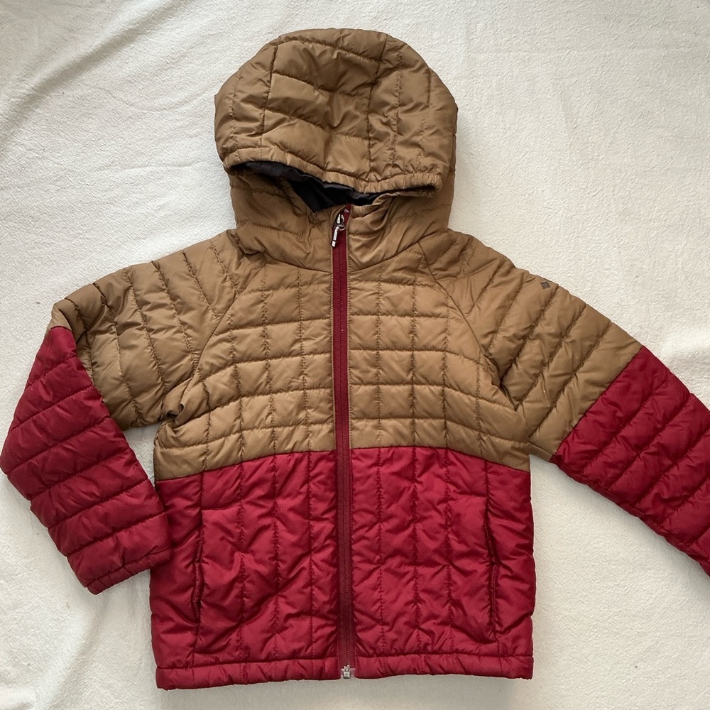 XS 6-7Y Columbia Two-Tone Quilted Jacket